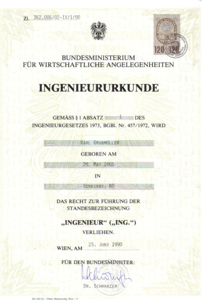 Ingenieururkunde